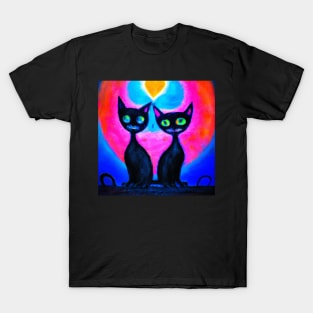 Cats In Love T-Shirt